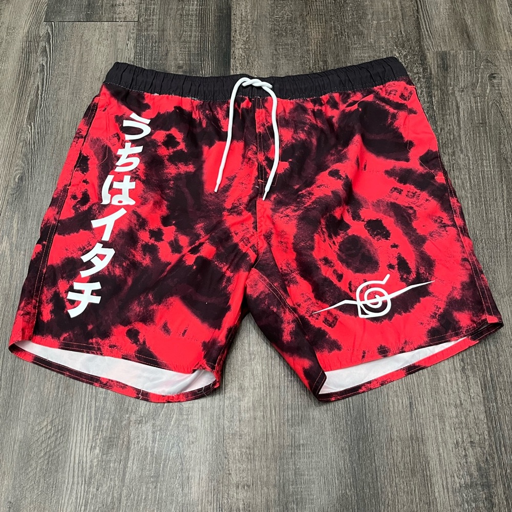 Hot Topic Naruto swimming shorts
